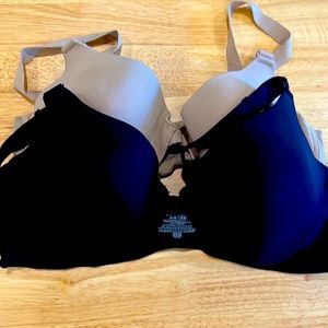 42C Bra Bundle, one nude, one black
